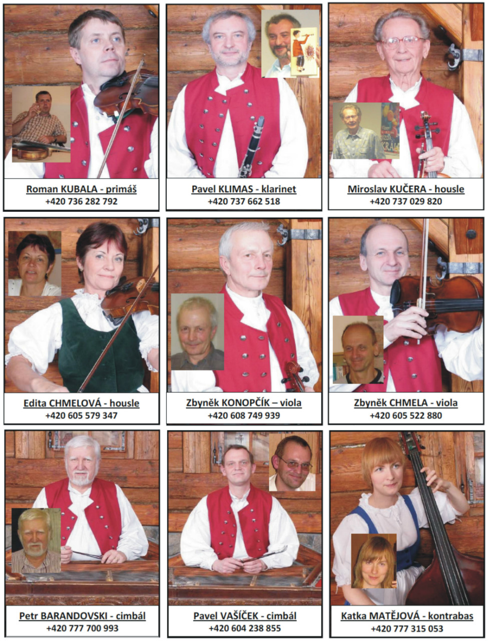 cimbálová muzika Opavští hudci